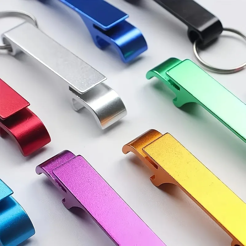 Personalized Custom Engraved Aluminum Key Chain Bottle Openers - Suitable for Wedding Gifts, Youth Parties And Corporate Gifts