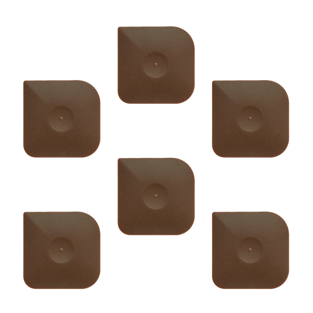 

6Pcs Plastic Pan Scrapers Fine Workmanship Compact Design Scraping Tool for Stickers Gum Residue on Pans Grills Irons Kitchen