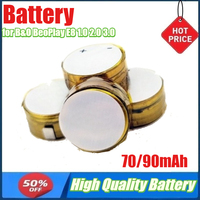 70mAh 90mAh Capacity Battery for B&O BeoPlay E8 1.0 2.0 3.0 Wireless Headphone Battery