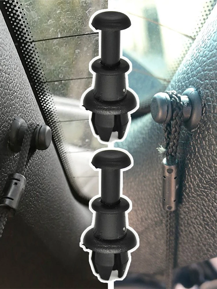 2/4 pcs Boot Trunk Parcel Shelf Strap String Clips Tray String Hanger Pivot Hook For Volkswagen GOLF 5 Mk6 Tiguan Polo UP T-CROS