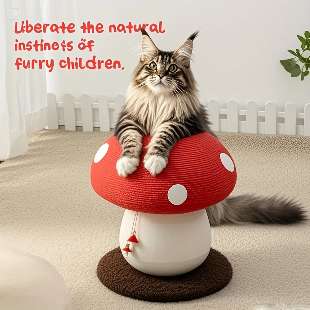 

Когтеточка для кошек с игрушками, многослойная котенок, лазание на дереве, плюшевая основа, меч, пеньковая веревка, когтеточка, прочный кошачий домик