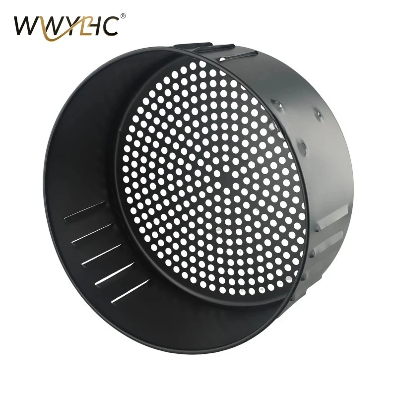 1pc Air Fryer Basket 2.6/3.5L Baking Tray Safe Kitchen Roasting Cooking Tool Cast Iron Kitchenware Strong Wear-resistant