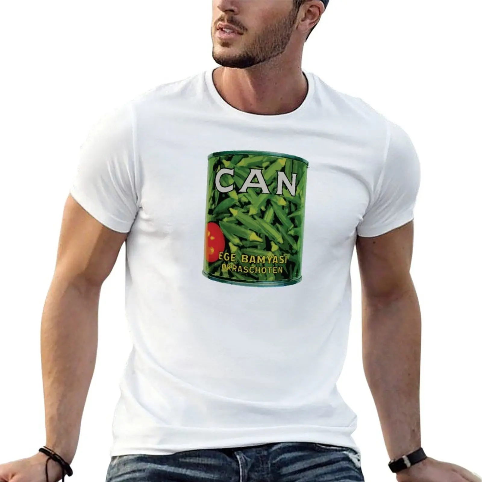 

Can Ege Bamyasi Art T-Shirt t shirts for man cotton t shirts for man slim fit t shirt man plain T-shirt