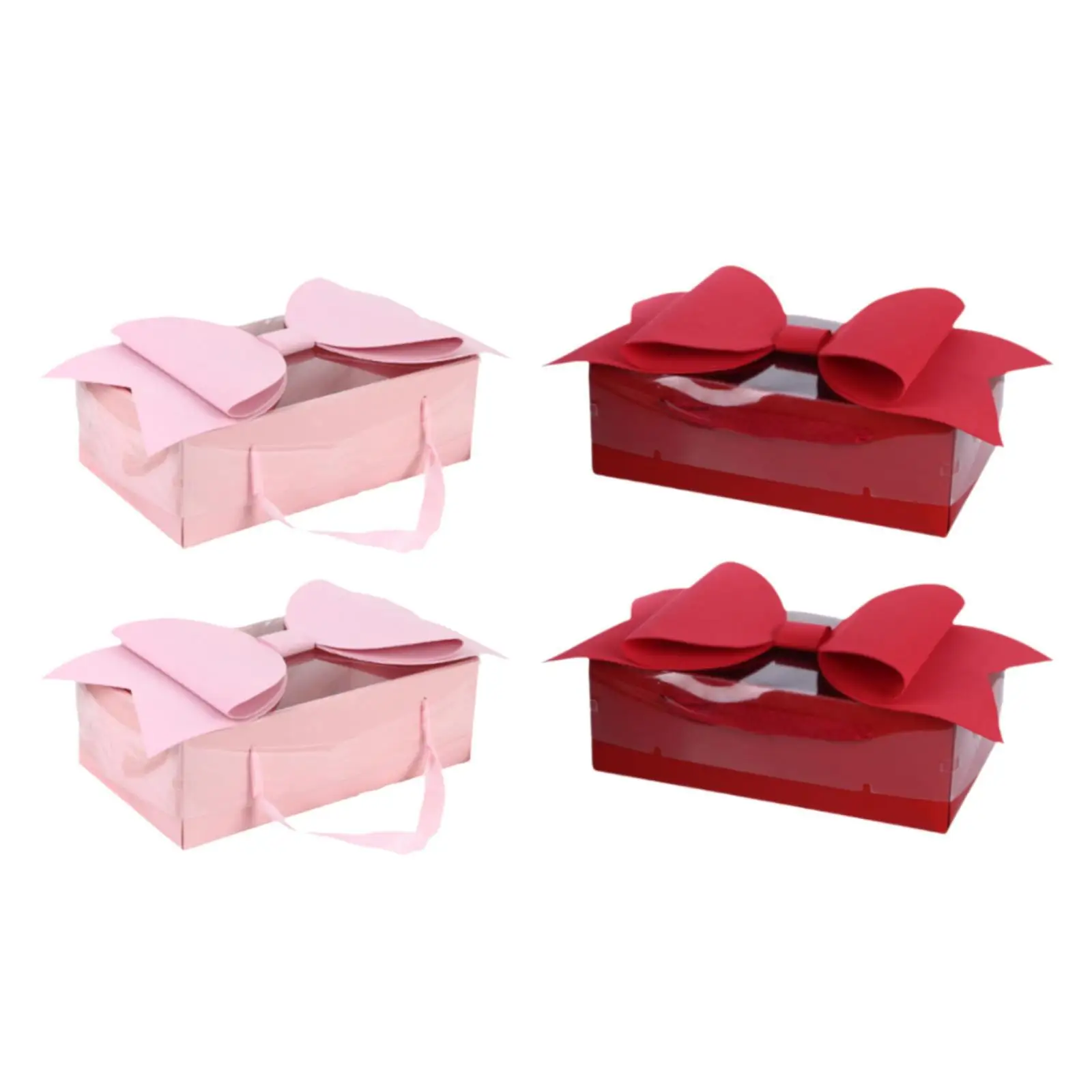 2x Valentine's Day Gift Boxes Fruit Packaging Valentines Day Gifts for Party Favors Valentine's Day Graduation Birthady Female