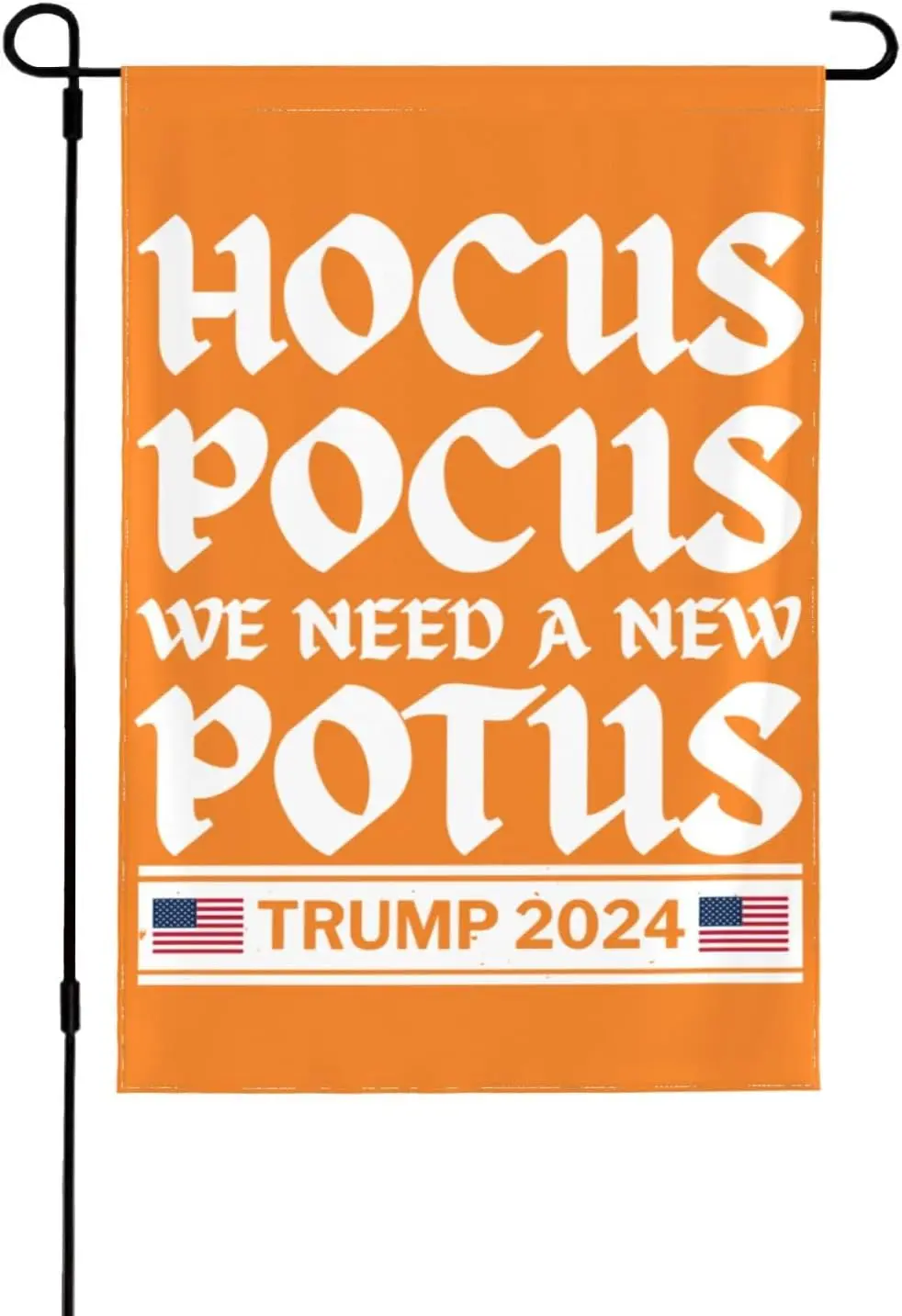 12.5x18 Hocus-Pocus We Need A New Potus Trump 2029 Garden Flag Double sided F Biden Christmas Happy Halloween Gifts Yard Flag Ve