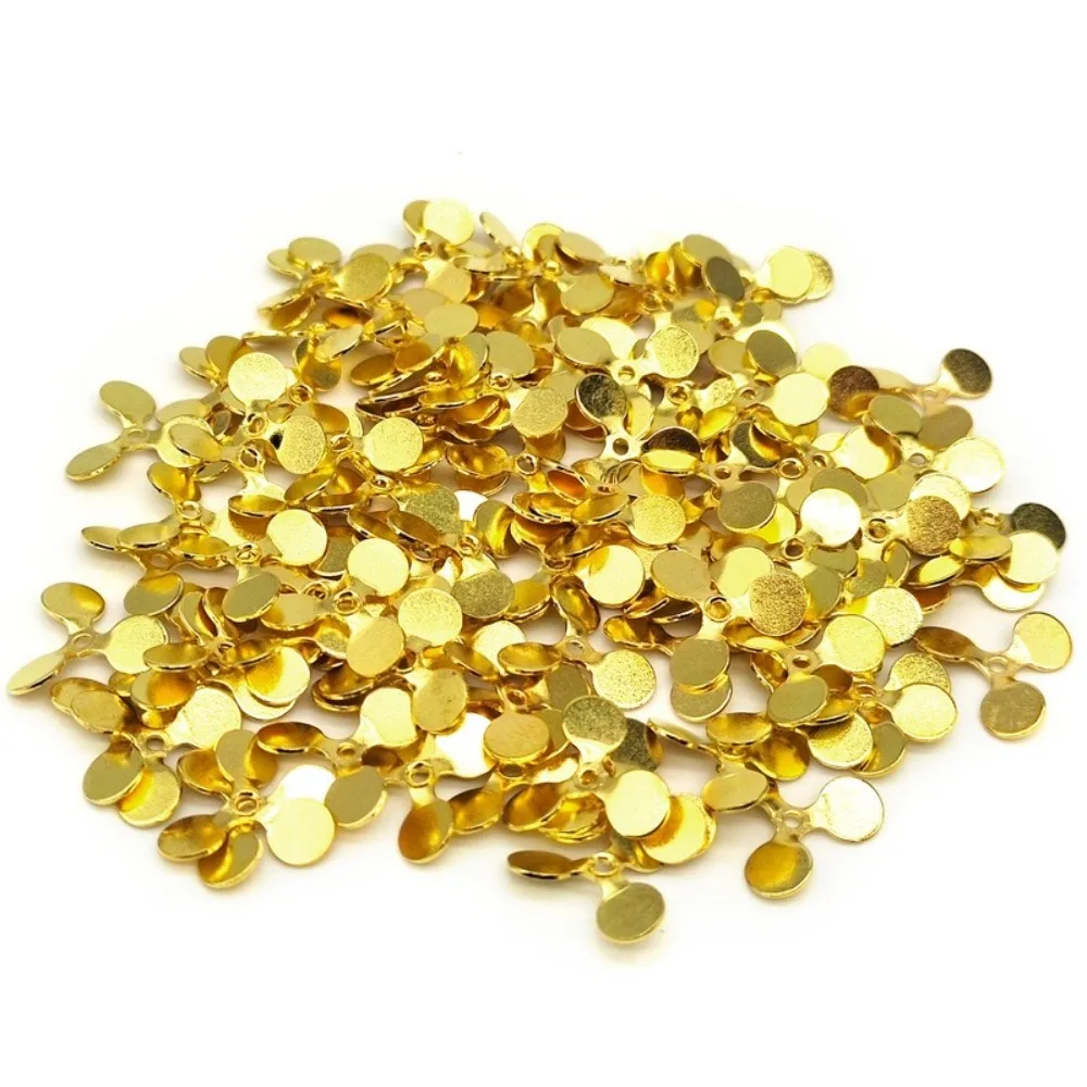 30pcs Spinnerbait Fly Propeller Spin Custom Plug Casting Fishing Lure Blades Stainless Steel Topwater Spinnerbait Prop Blade