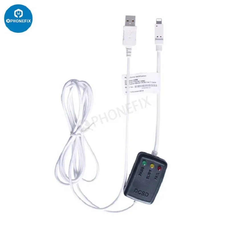 Imagem -06 - Cabo Mágico Cfg Dcsd Alex para Iphone 6s-x Ipad Entrar Tela Roxa Porta Serial Cabo de Engenharia para Ler Escrever Cabo Usb Syscfg