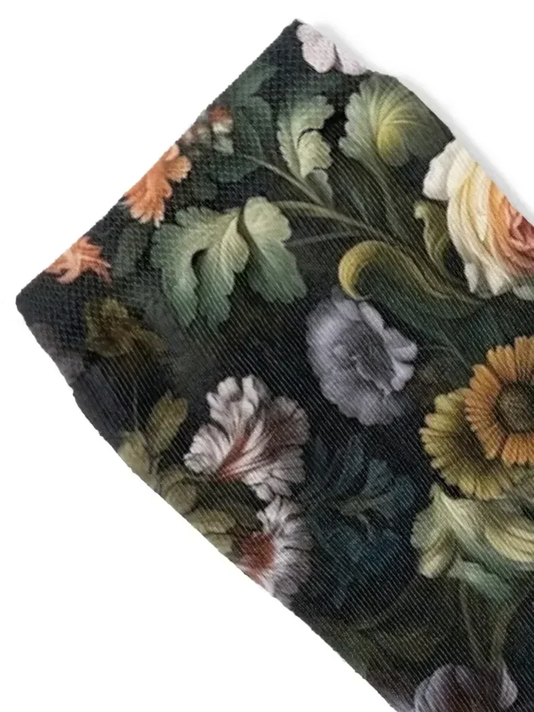 pretty florals Socks Children's kids christmas gift hip hop Male Socks Women's