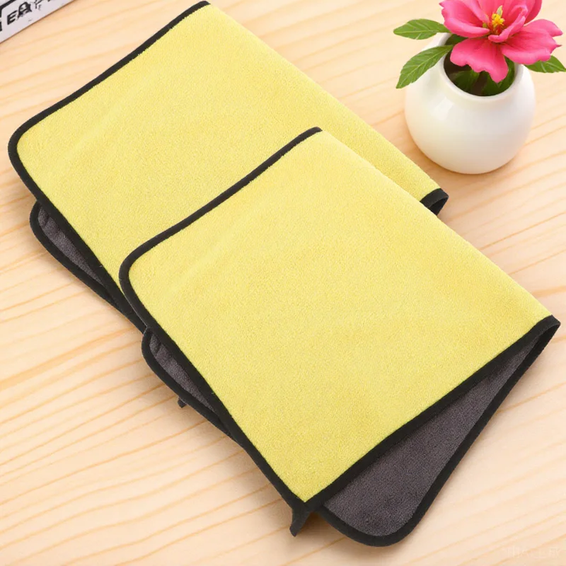 

2Pcs Multi-Use Reusable Cleaning Cloth Towels for Bike Motorcycle Car Drying Towels Portable Multi-Function Absorbent Cleaning