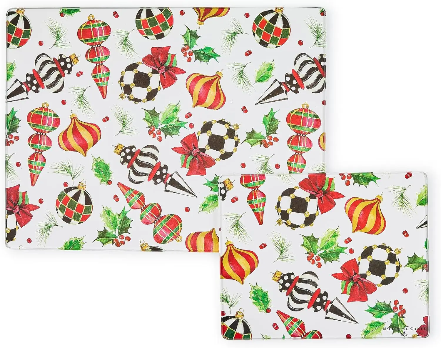 Set Of 2 Tempered G… - image