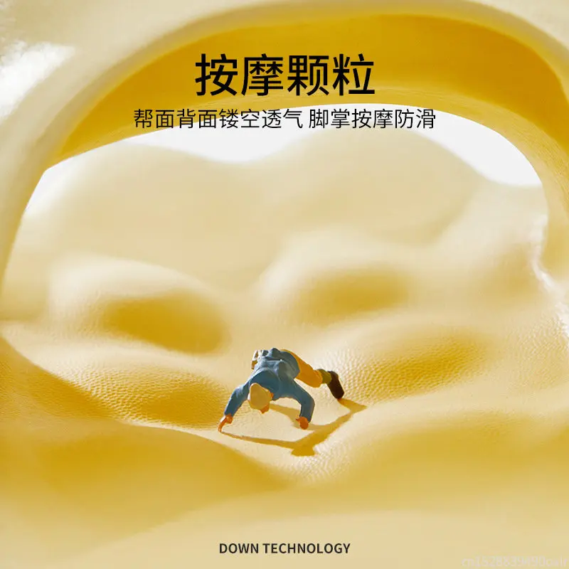 Youpin-Zapatillas de conejo en la nube para mujer, sandalias suaves de Eva con suela de masaje, para el hogar, Verano