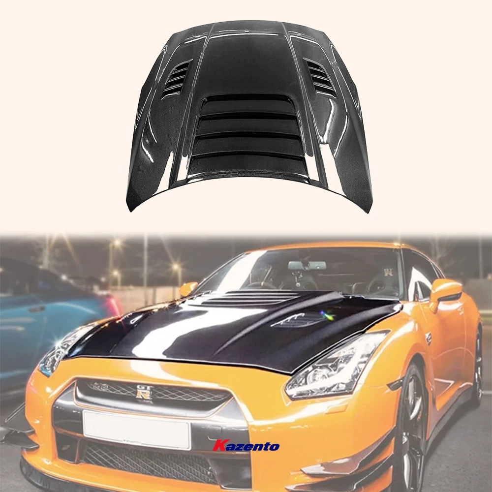 

For 2007-2016 Nissan GTR R35 CBA DBA REVO Style Front Hood Bonnet Bodykits