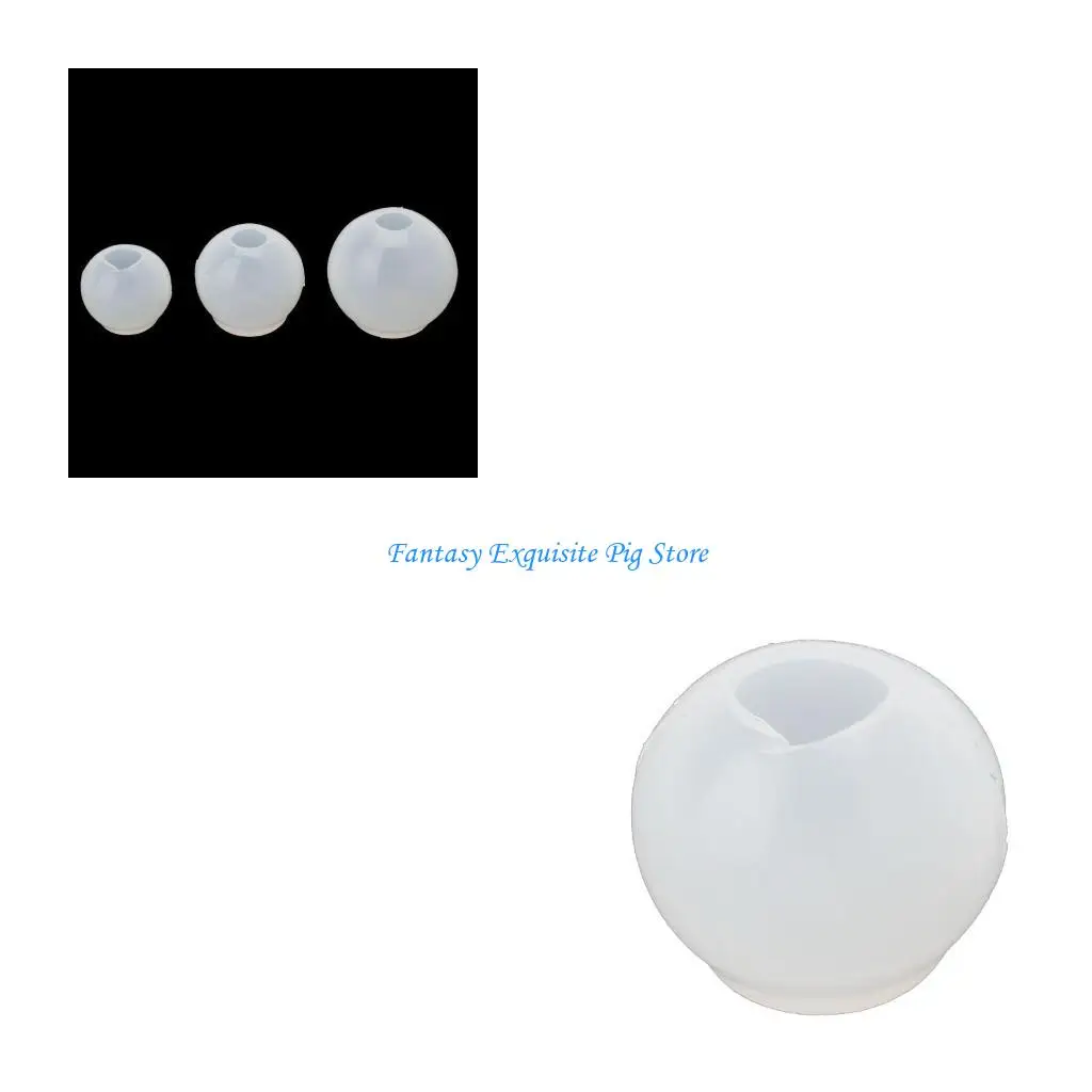 20 25 30 مللي متر الكون الكرة قالب المجال الراتنج الصب صب سيليكون قلادة قوالب أدوات DIY بها بنفسك الحرفية صنع المجوهرات #1