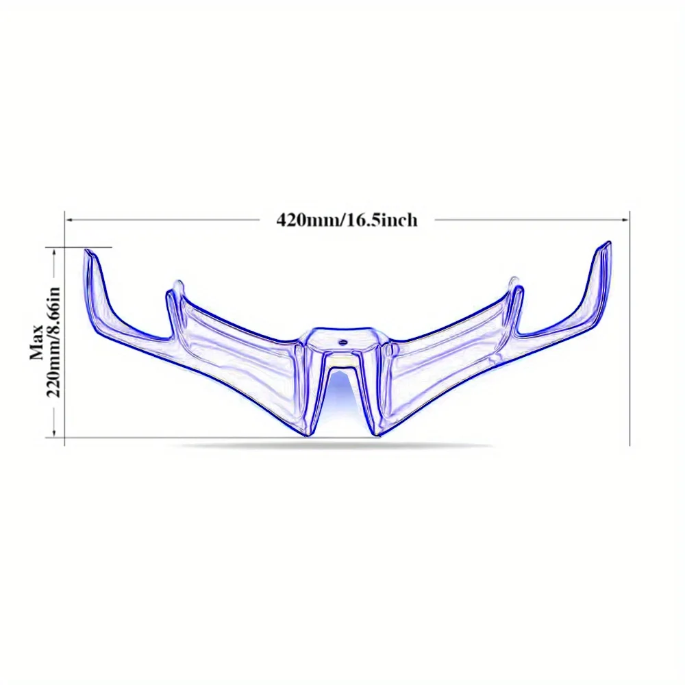 Motorcycle Accessories Front Fairing Winglet Inlet Wing Protection Cover For Yamaha R15 V3 2017 2018 2019 2020 2021 Motorbike