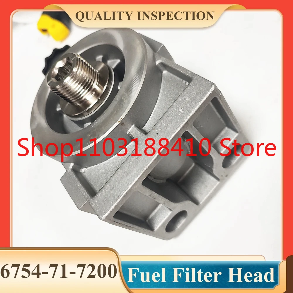 

Головка фильтра насоса подачи топлива 6754-71-7200 для двигателя Komatsu PC200-8 PC240-8 SAA6D107E 6754717200