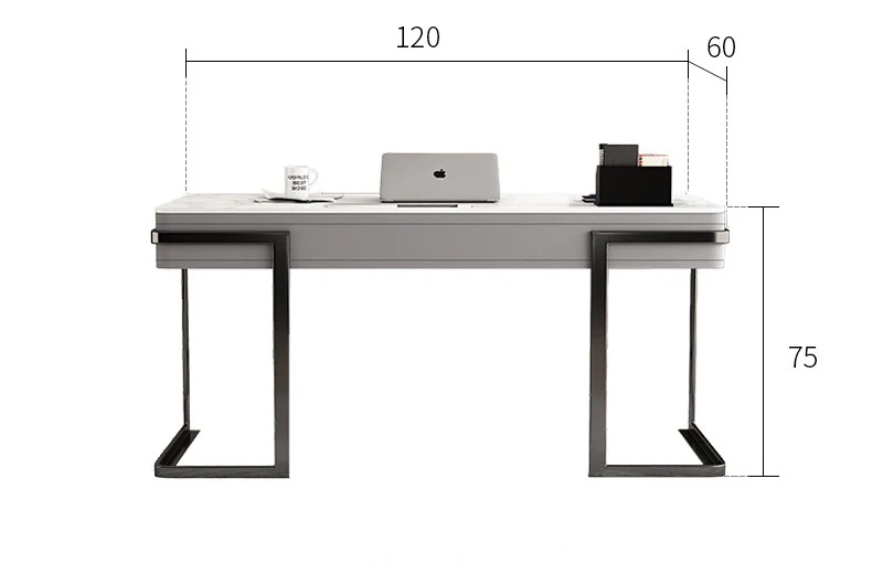 

Modern minimalist bedroom bright slate office desk and chair