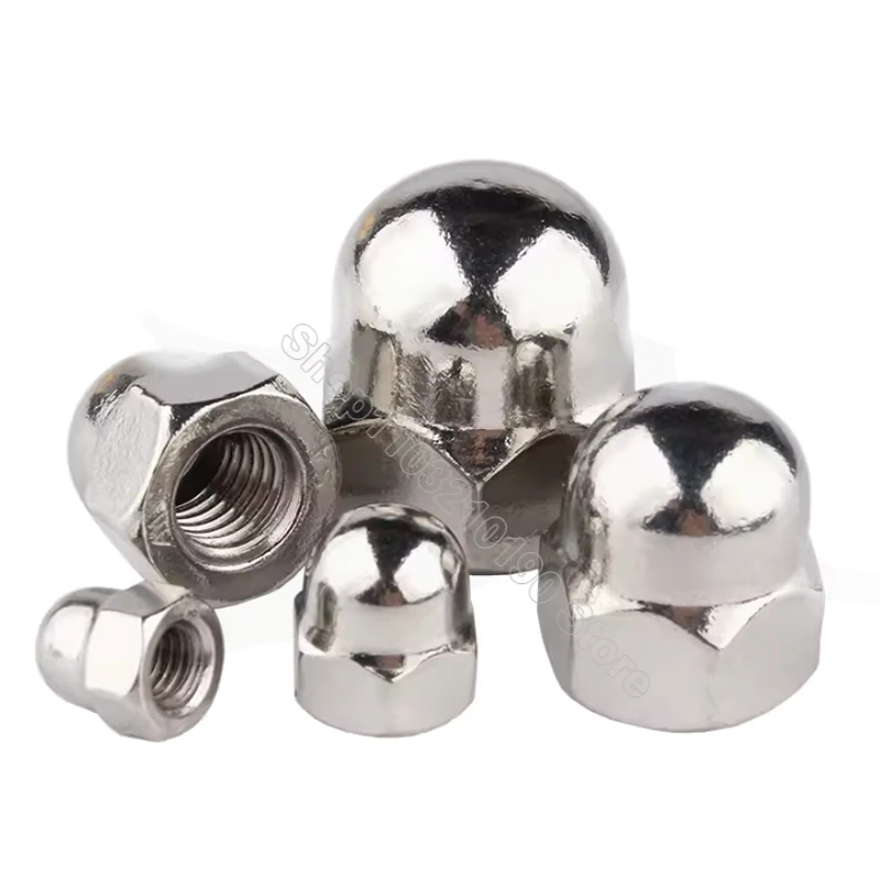 2-20pcs DIN1587 Acorn Nut 316 Stainless Steel Hex Cap Nut Blind Domed Nuts For Decrotive M3 M4 M5 M6 M8 M10 M12 M14 M16 M18 M20