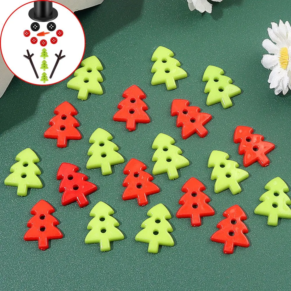 41/121/241 قطعة خرز زخرفي على شكل شجرة أكريليك ، إكسسوارات مجوهرات ذاتية الصنع ، عيد الميلاد ، عيد الشكر ، هدايا عيد الحب