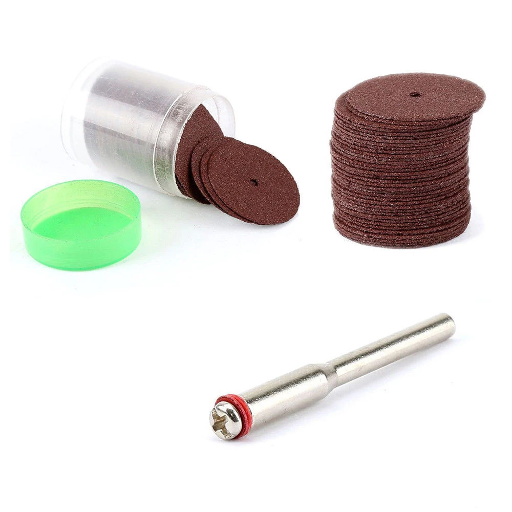 35* 22mm Resin Cutting Discs with 3.1mm Mandrel 28000RPM Reinforced Cut Off Grinding Wheels Rotary Blade Disc Tool Metal Cutter