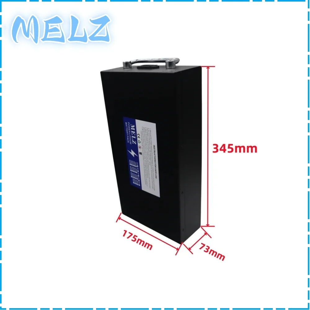 Air fast transportation New Full Capacity Power 18650 Lithium Battery 48V 20ah-100ah Lithium Battery Pack Suitable for 250-2000W