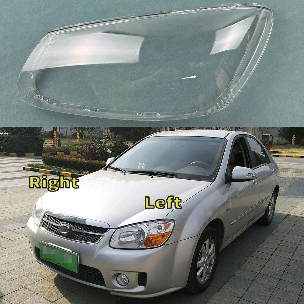 

Auto Replacement Parts For Kia Cerato 2008 2009 2010 2011 2012 Headlight Shell Lamp Shade Transparent Headlamp Cover Plexiglass