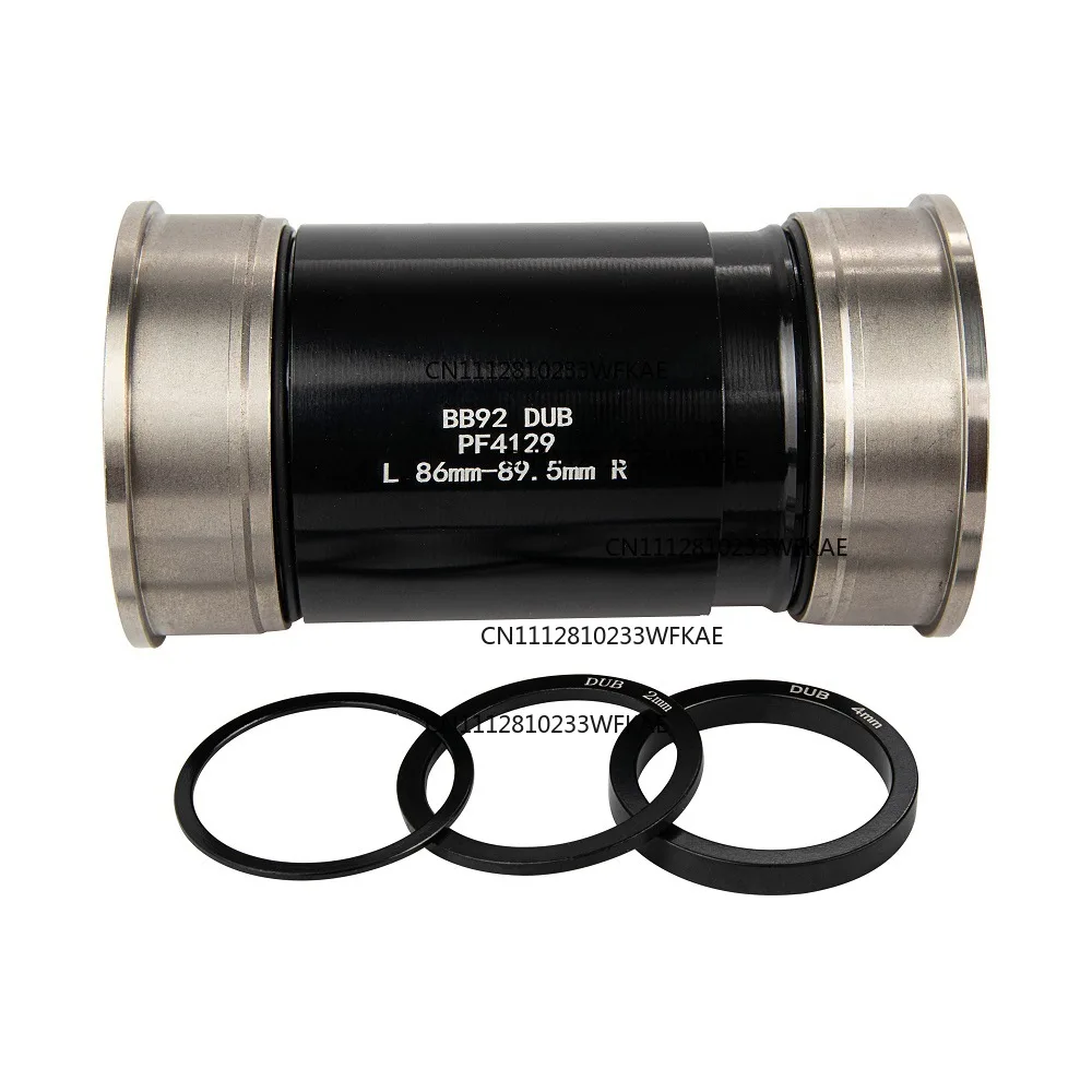 Mountain bikes, road bikes, DUB middle-axle bikes, press-in BB92 hollow integrated bearing with a bottom shaft of 86-89.5mm