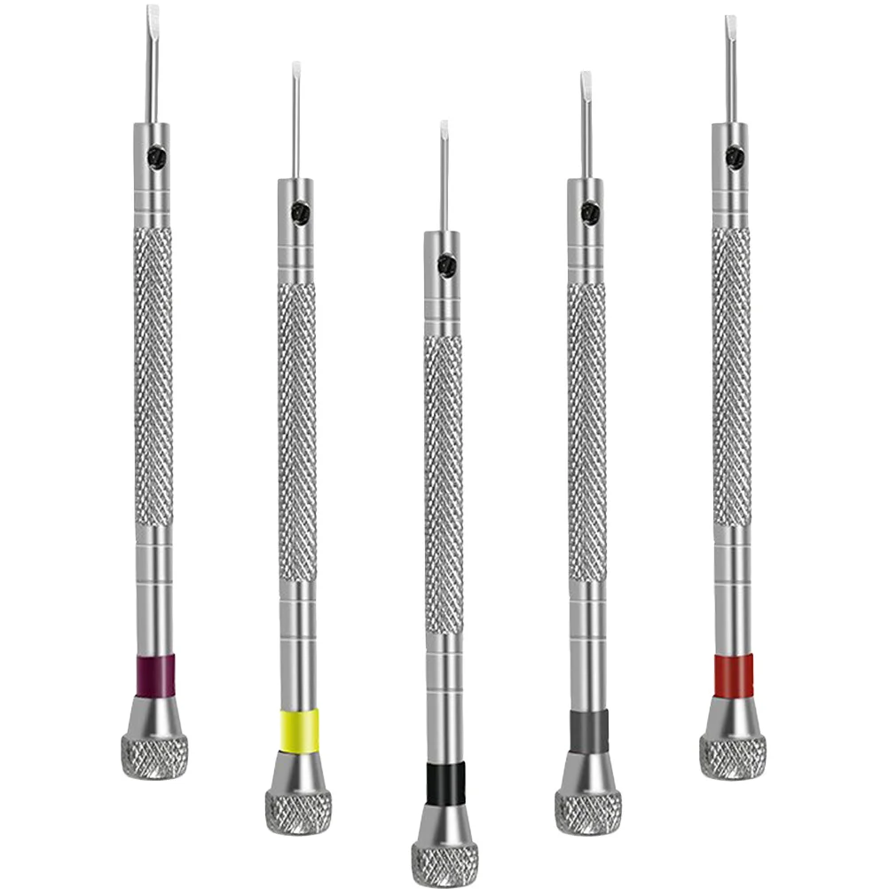 5Pcs Precise Screwdrivers Watch Repair Tool Set for Jewelry Multipurpose Portable Small Screwdriver Small Screwdriver