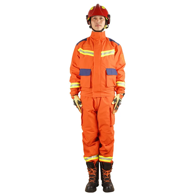 

Emergency Rescue Suit Set Emergency Rescue Disaster Resistance Thickened Combat Suit Six-piece Set