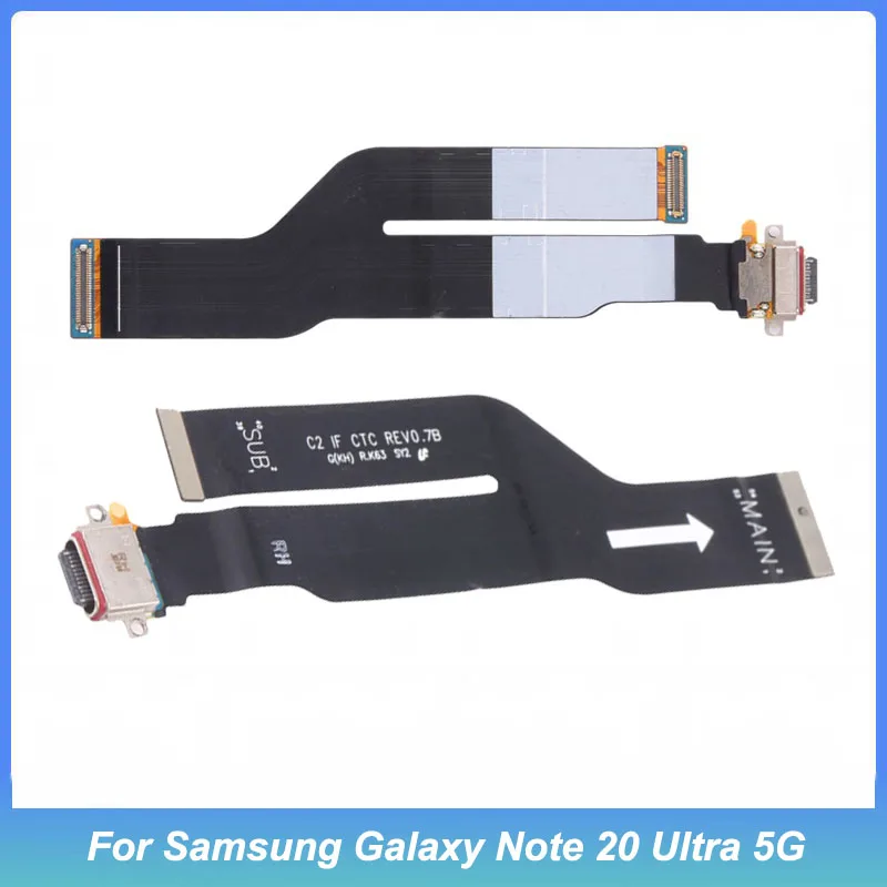 USB Charging Dock Board for Samsung Galaxy Note 20 Ultra 5G SM-N986 Charger Port Connector Flex Cable
