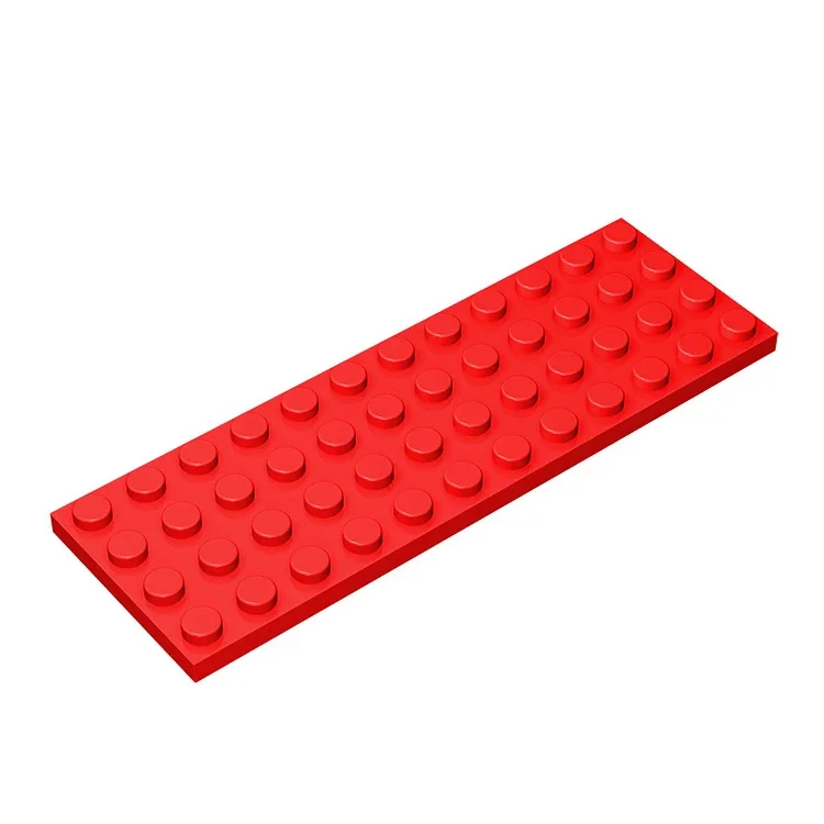 10Pcs MOC Parts 3029 Plate 4 x 12 Compatible Bricks DIY Assmble Building Blocks Particle Toys