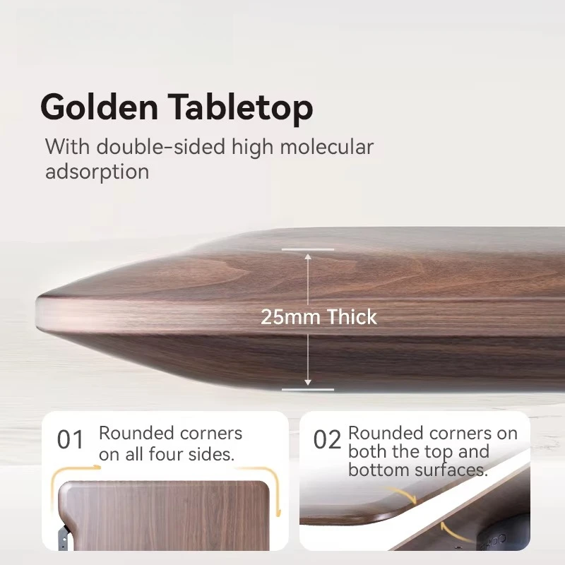 Home office designer stand D07 computer desk balance weight height adjustable table editor lift sit stand