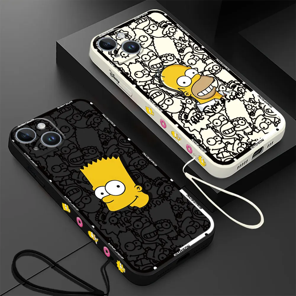 Disney Simpson Family Case for Xiaomi Mi 11T Pro 10 Lite 13T 12T 11 Lite 12 Lite 10T 10T Lite 12T TPU Silicone Luxury Cover