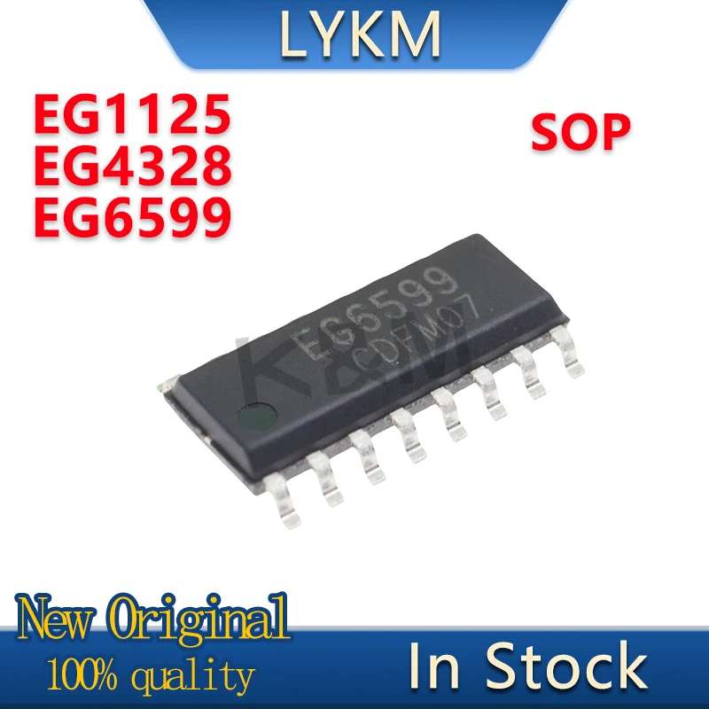 10/PCS New Original EG1125 SOP7 EG4328 EG6599 SOP16 Power monitoring chip In Stock