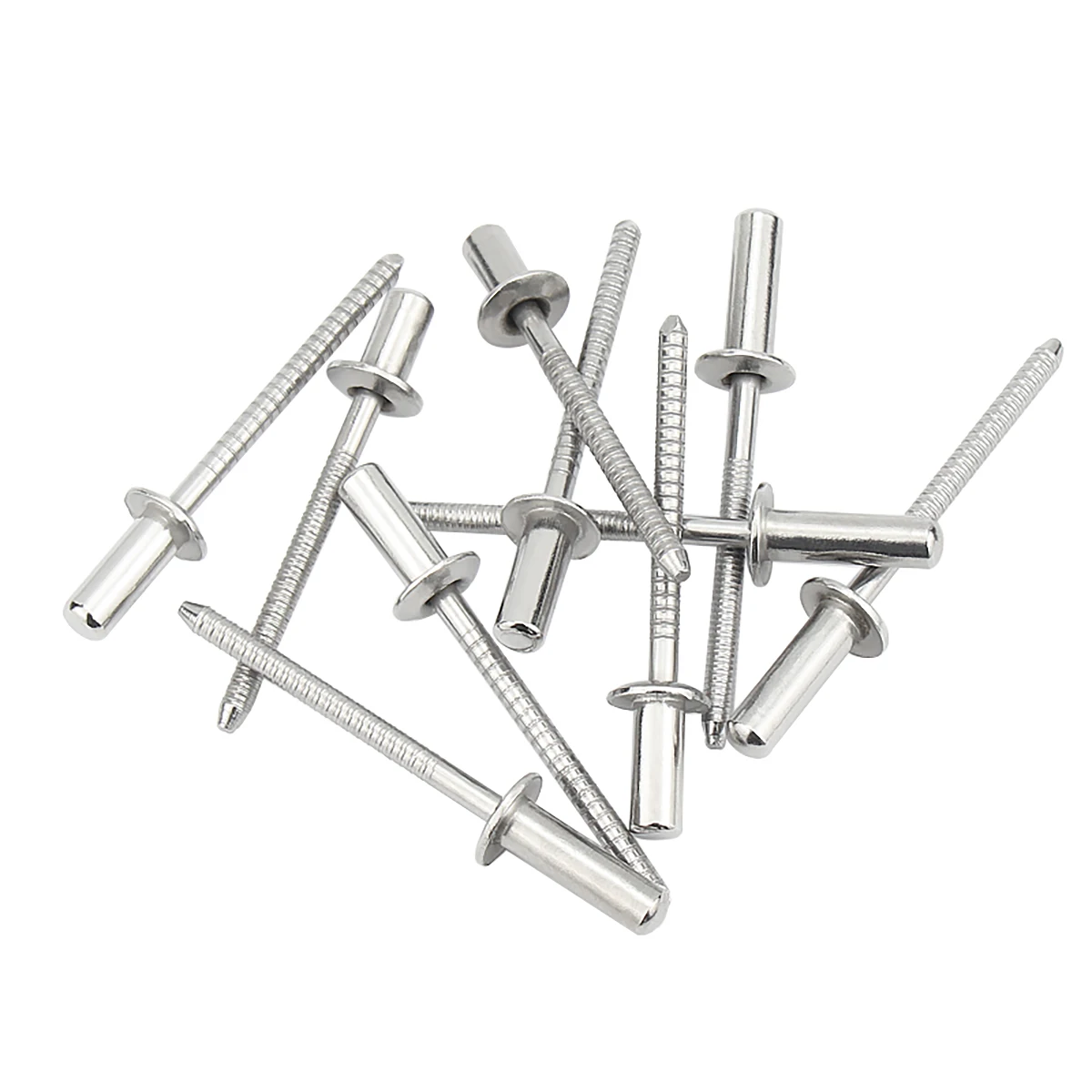 304 Stainless Steel Closed Round Head Pop Rivets / Closed Pull Rivets / Waterproof Rivets