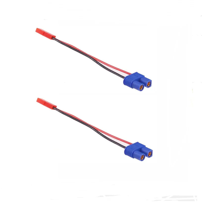 2 Pcs JST male female to XT30 XT60 Amass XT60H XT90 Deans Mini Tamiya Tamiya Male Female Connector Plug Adapter Wire 20awg 10cm