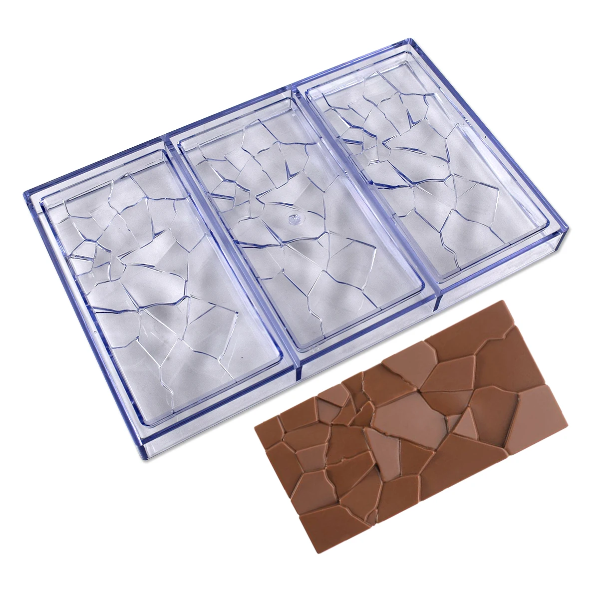 Czekoladowa foremka do cukierków Narzędzia do pieczenia ciasta do poliwęglanu Czekoladki Bar Bonbons Formy do pieczenia ciasta Słodycze Forma