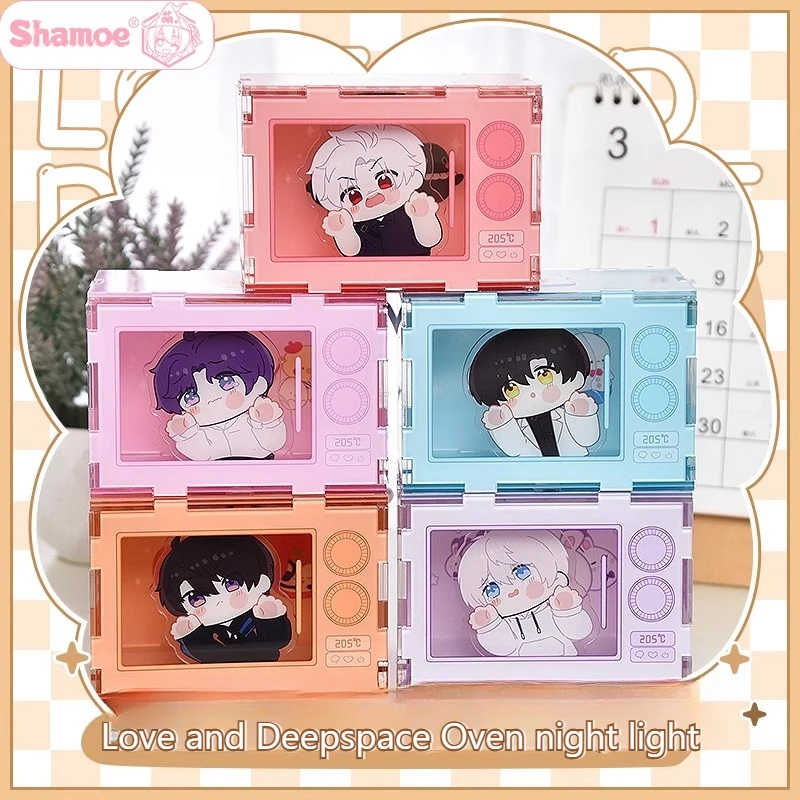 

Любовь и глубокий космос Sylus Rafayel Xavier Zayne Caleb аниме «Та же человек», отображение, милый мультяшный ночник для духовки, подарок