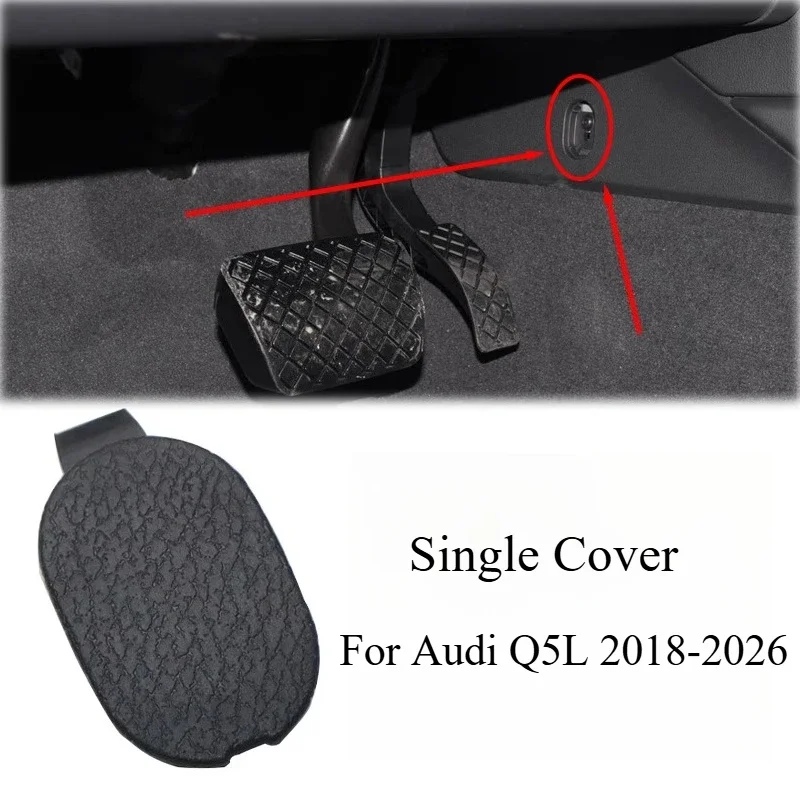 For Audi Q5L 2018-2026 Steering Wheel Under The Throttle Next To The Central Channel Cover Trim Dustproof Waterproof Cover