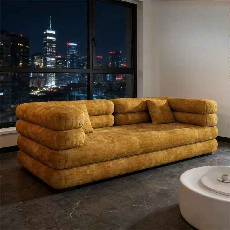 Boneless segmented adjustable movable sofa bed Modern living room furniture