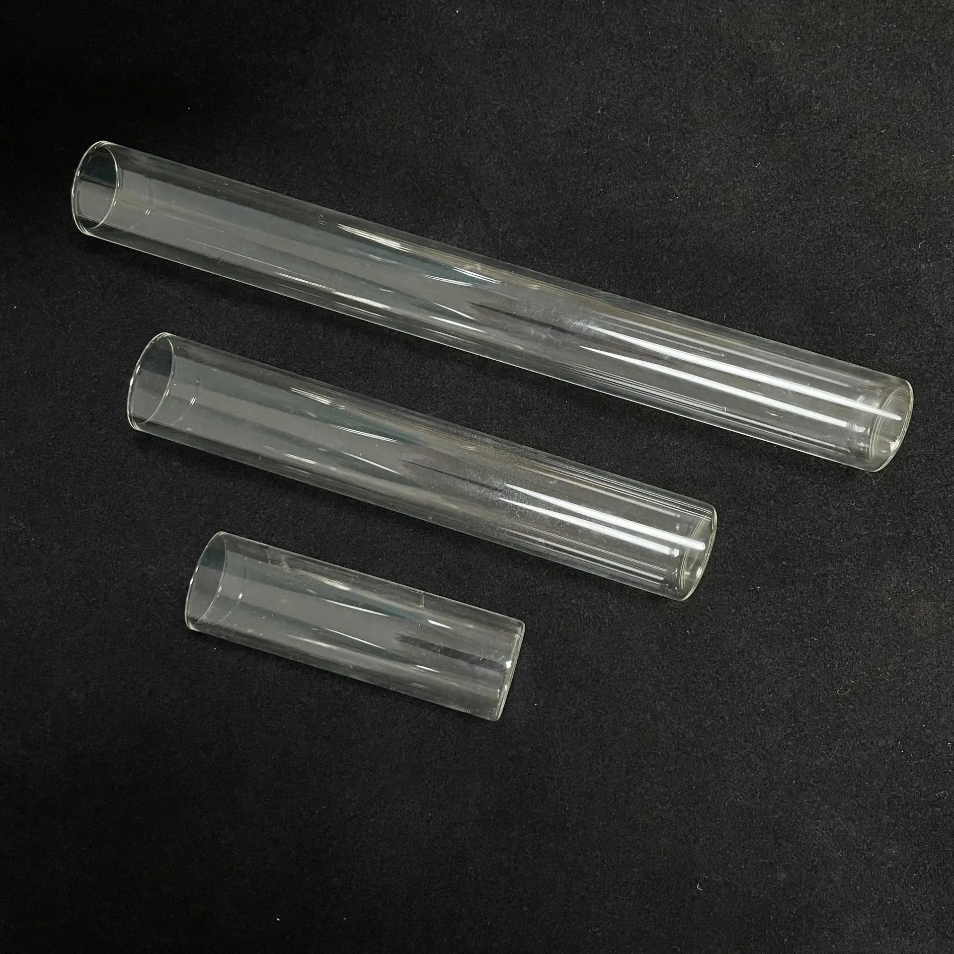 10pcs/lot 30x100mm 50ml Flat bottom Glass Test Tube for kinds of Laboratory glassware