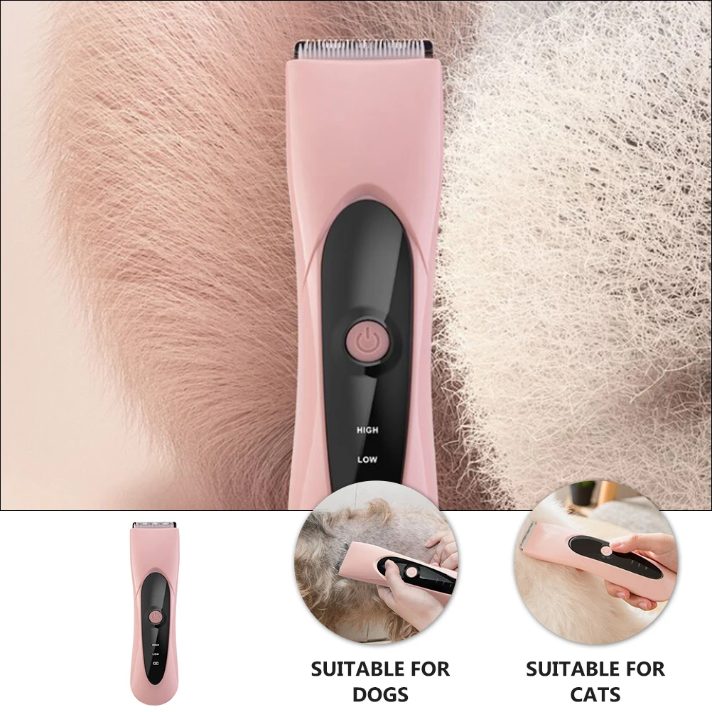 

Electric Pet Hair Trimmer Rechargeable Dog Clippers Grooming Kit Cats Rabbits Low Noise Durable Shaver Style Pet Supplies