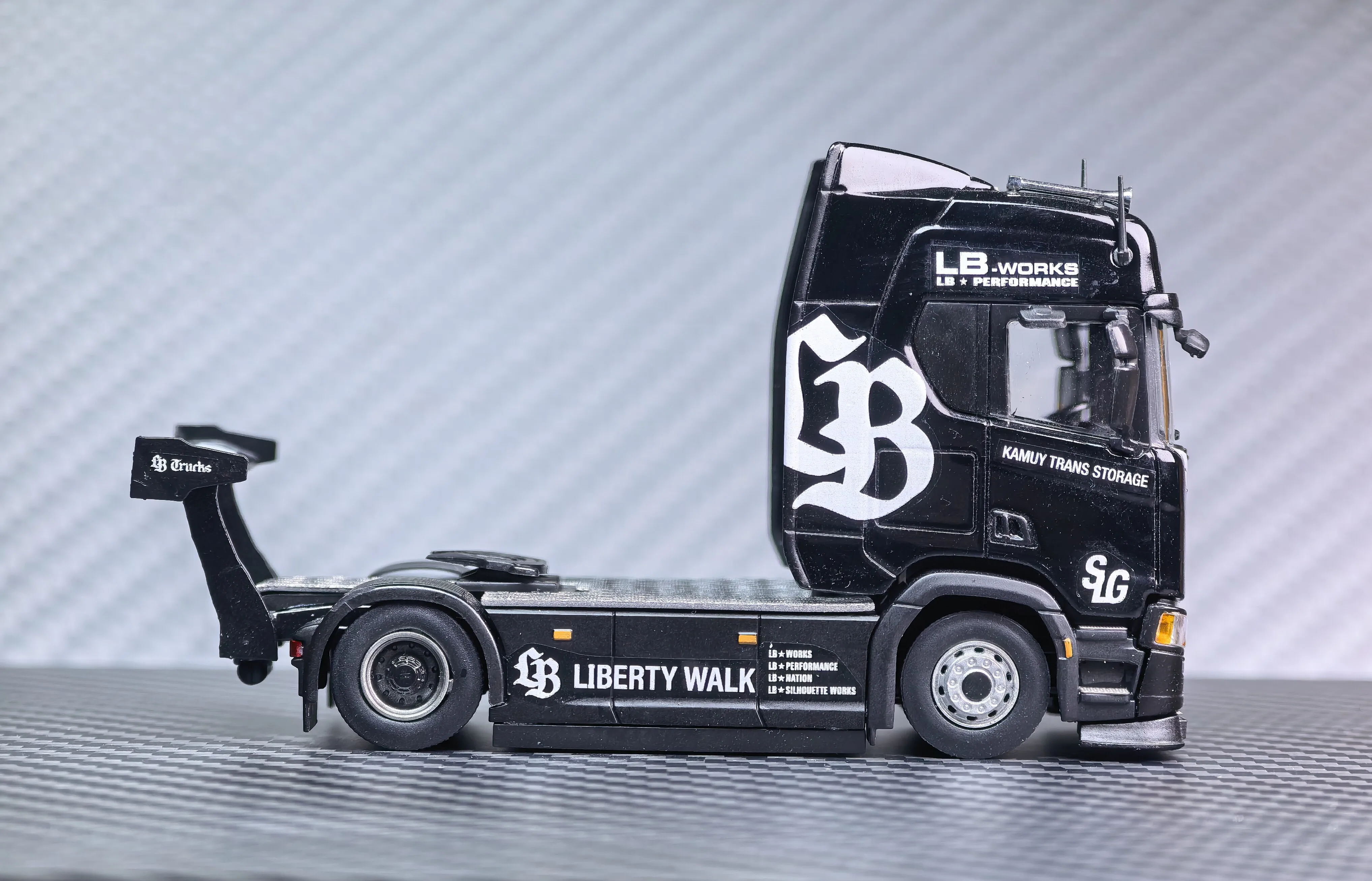1/64 Scale Water Slide Decals for MASDI Scania R500 & 770S  LBWK Style Livery Custom Decal Sheet Upgrade & Modification Parts