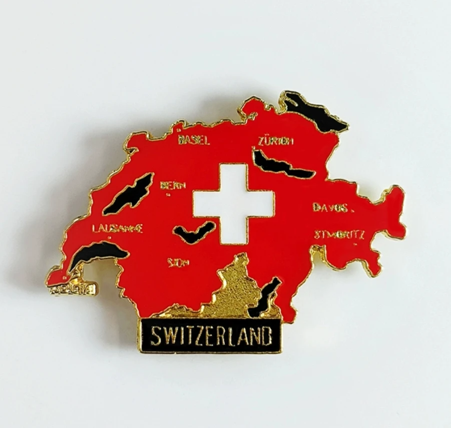 Switzerland Fridge Magnets tourist Souvenir Basel Zermatt Matterhorn Swiss Lucerne Jungfrau Cuckoo Clock Refrigerator Stickers