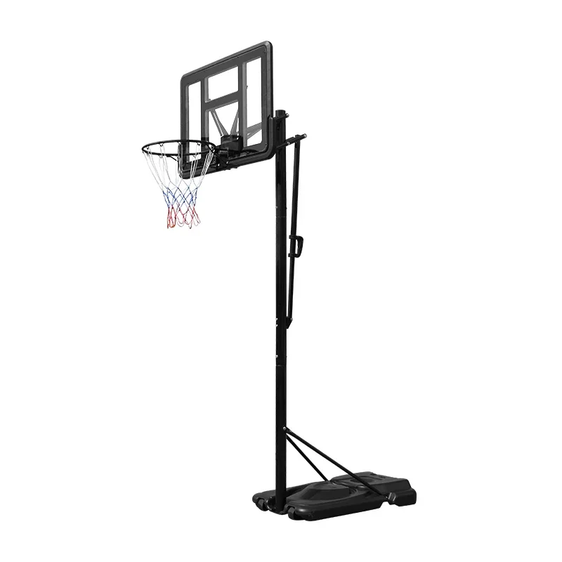 Large Base Movable Indoor Outdoor Adults Basketball Stand Adjustable Height Basketball Hoop Stand