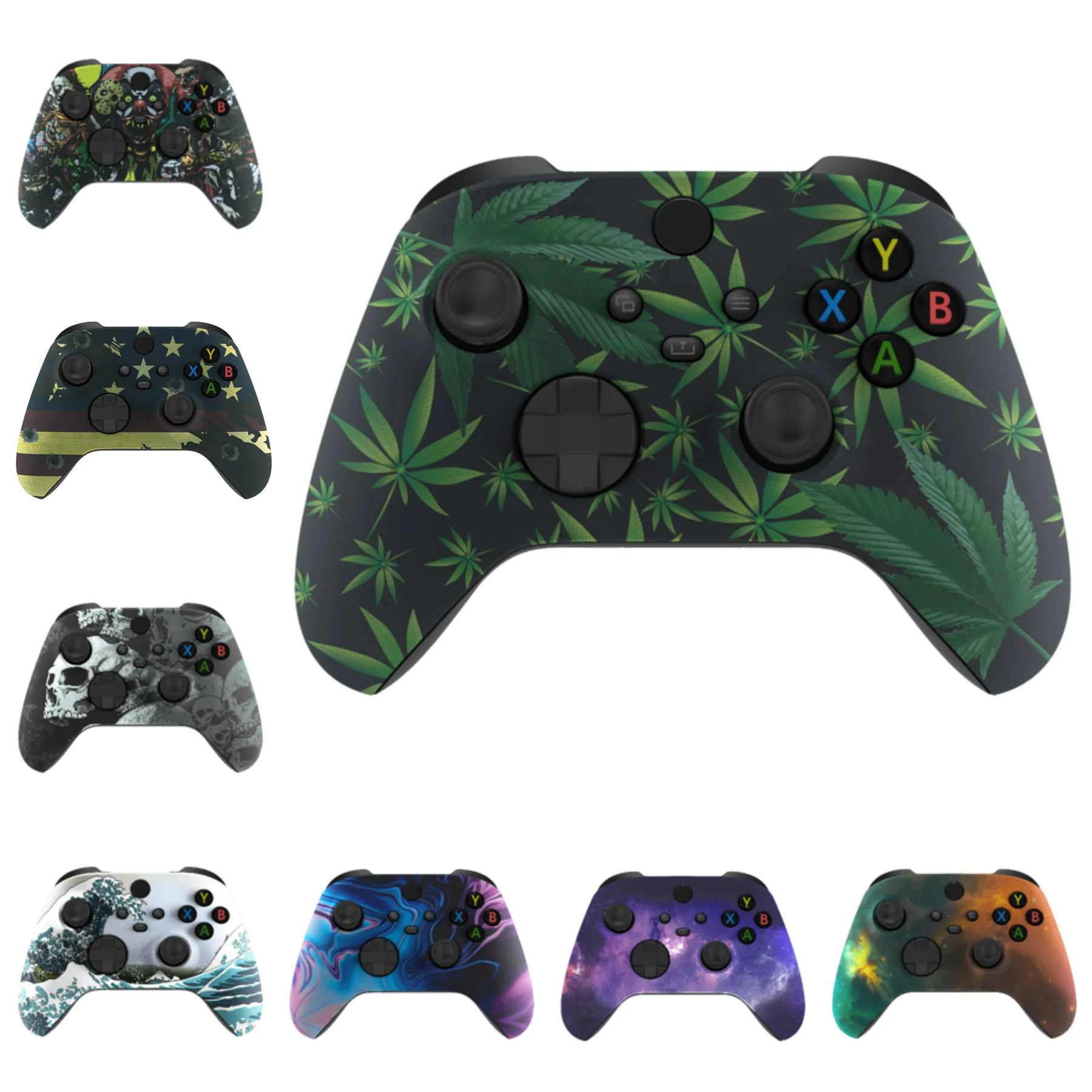 EXtremeRate-Coque de remplacement pour manette Xbox Core sans fil, boîtier avant, coque personnalisée, plaque frontale pour manette Xbox Series X/S