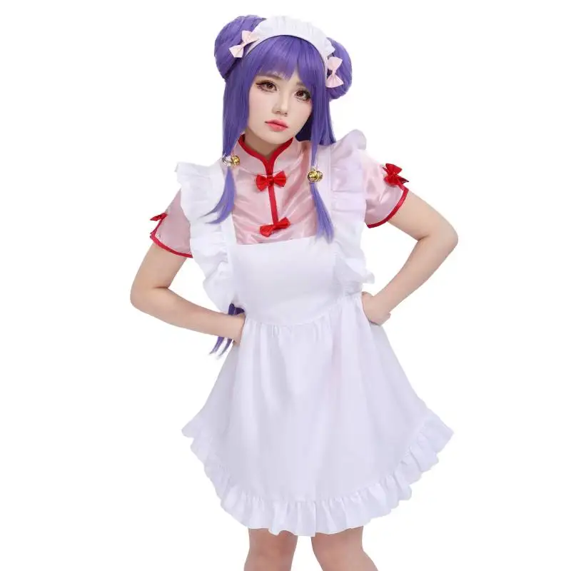 

WENAM аниме роль шампунь платье горничной сексуальный костюм шампунь косплей костюм для женщин платье Cheongsam костюм горничной на Хэллоуин