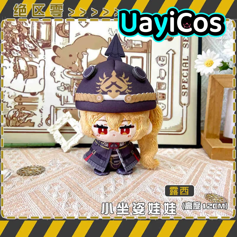 

Game Zenless Zone Zero Wise Belle Lucy Piper Wheel Stuffed 12cm Plushies Plush Doll Clothes Keychain Pendant Bag Anime Toy Kids