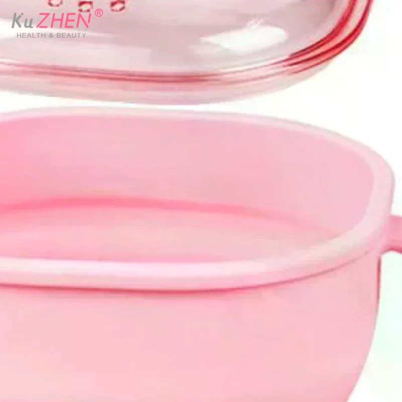 Foldable Wax Heater Hair Removal Wax Machine Portable Silicone Wax Warmer 400ML SPA Body Epilator Paraffin Wax Pot For Travel