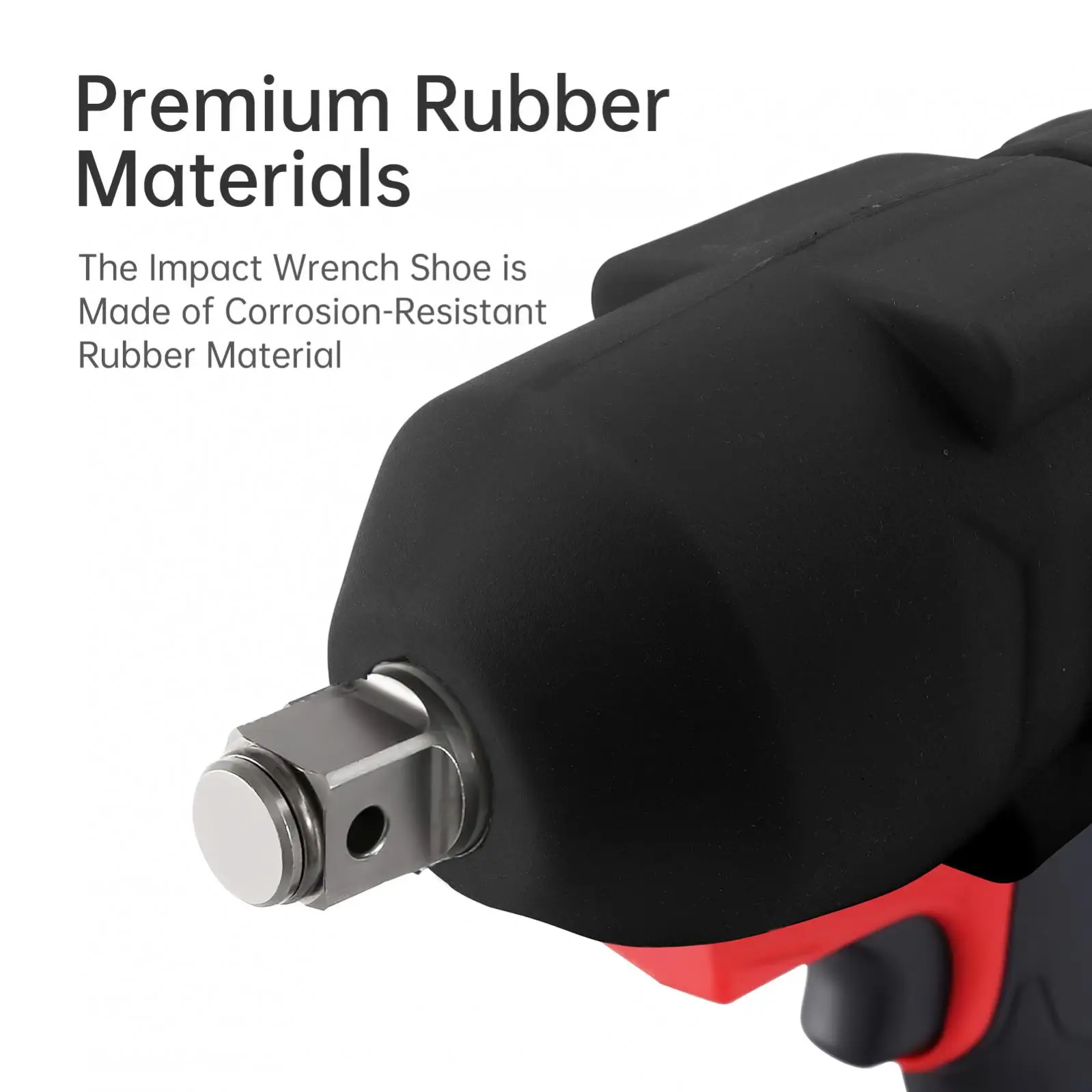 Imagem -03 - Bota Protetora da Chave de Impacto Luva do Torque Alto Ajuste para Milwaukee 49162767 2767-20 2863-20 M18