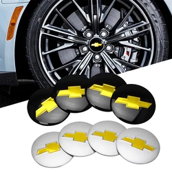 56mm Car Wheel Center Hub Cap Badge Logo Stickers Auto Accessories For Chevrolet Cruze Captiva Trax Malibu Tahoe Equinox Impala